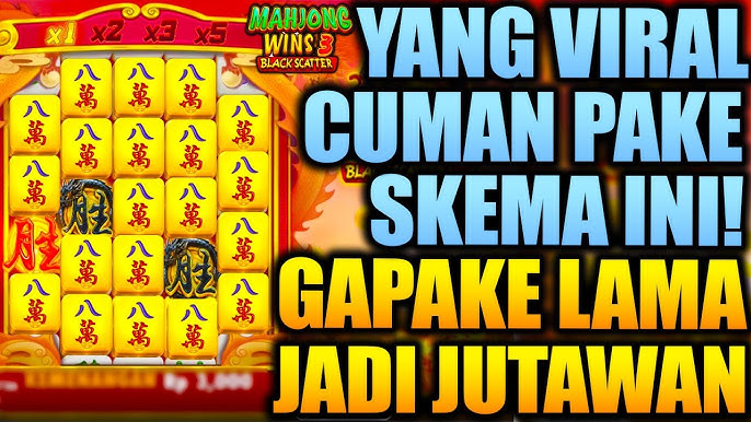 Jangan Asal Spin! Pahami Algoritma Black Scatter Mahjong Wins 3 Agar Jackpot Gampang Pecah